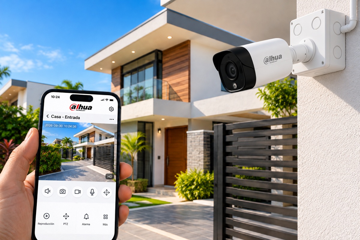 Sistema de vigilancia residencial en Ferreñafe