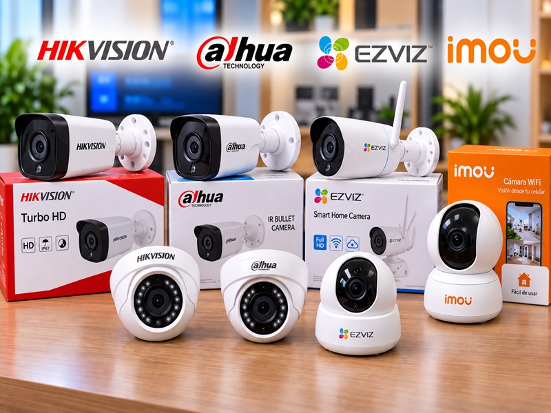 Sistema de cámaras de seguridad CCTV instalado por DIGITALTEI